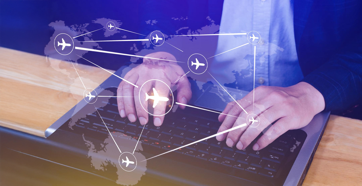 Intelligent travel and expense management dashboard showing spend visibility and expense automation